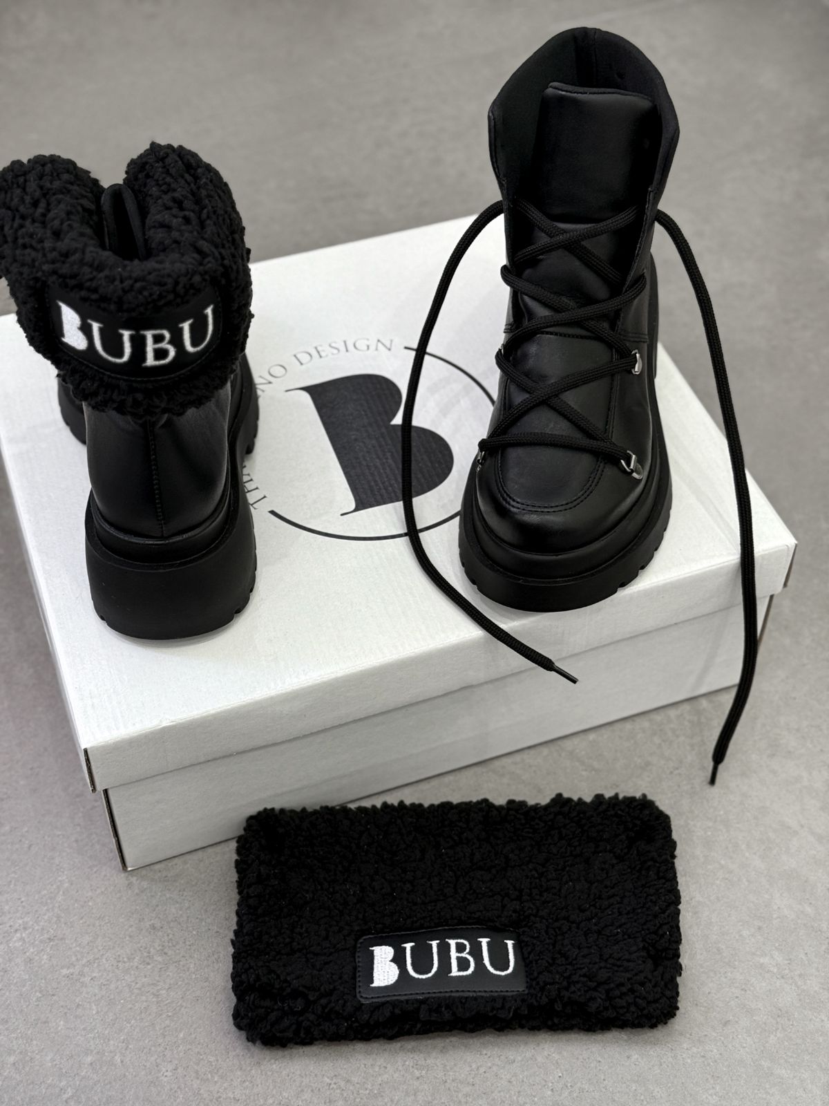 MYBUBU BOTA 2 EM 1 - PELO TEDDY REMOVVEL
