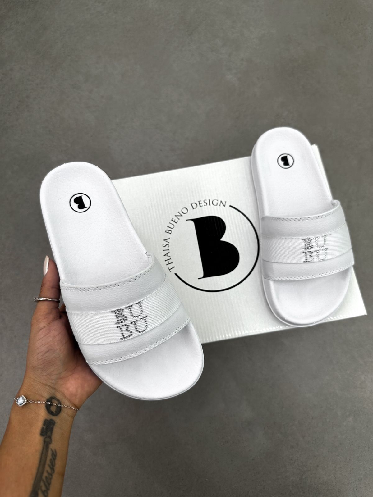 CHINELO SLIDE BUBU STRASS