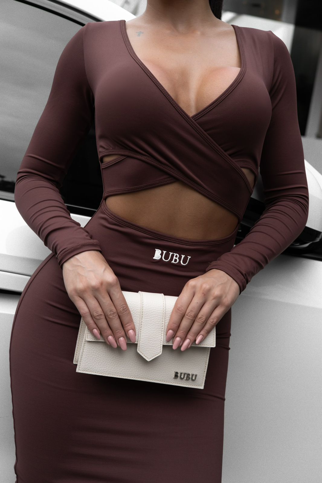MYBUBU VESTIDO TRANSPASSADO
