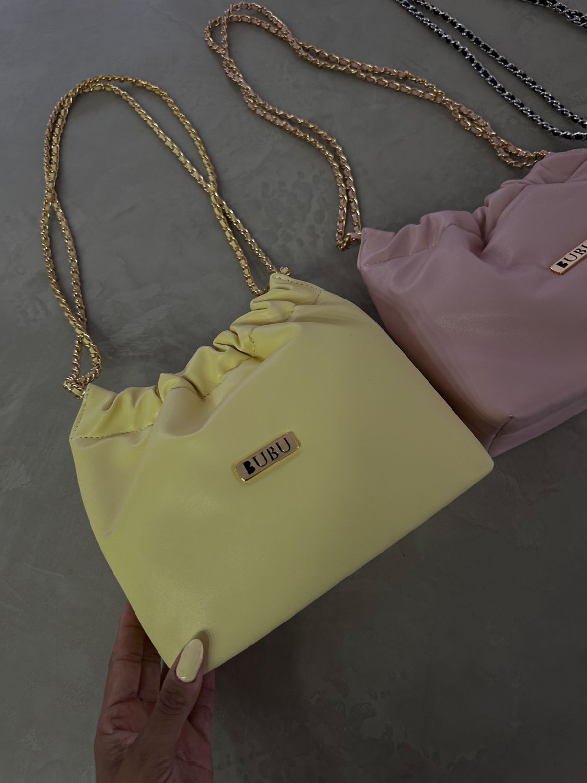 MYBUBU BOLSA ESTILO COM CORRENTE MEDIA 