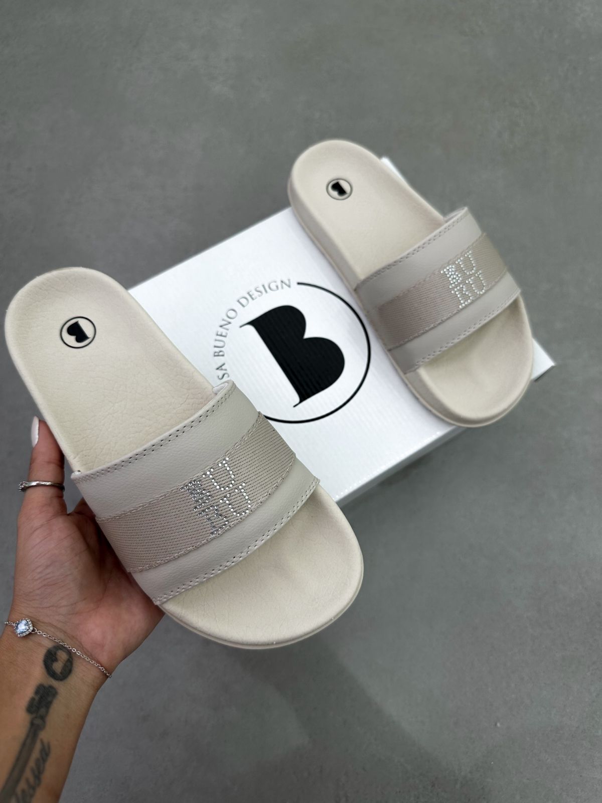 CHINELO SLIDE BUBU STRASS