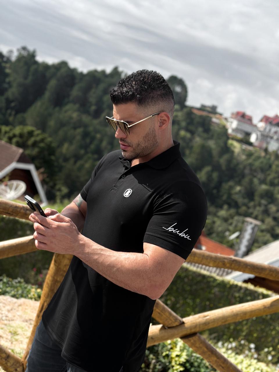 MYBUBU CAMISA GOLA POLO MASCULINA