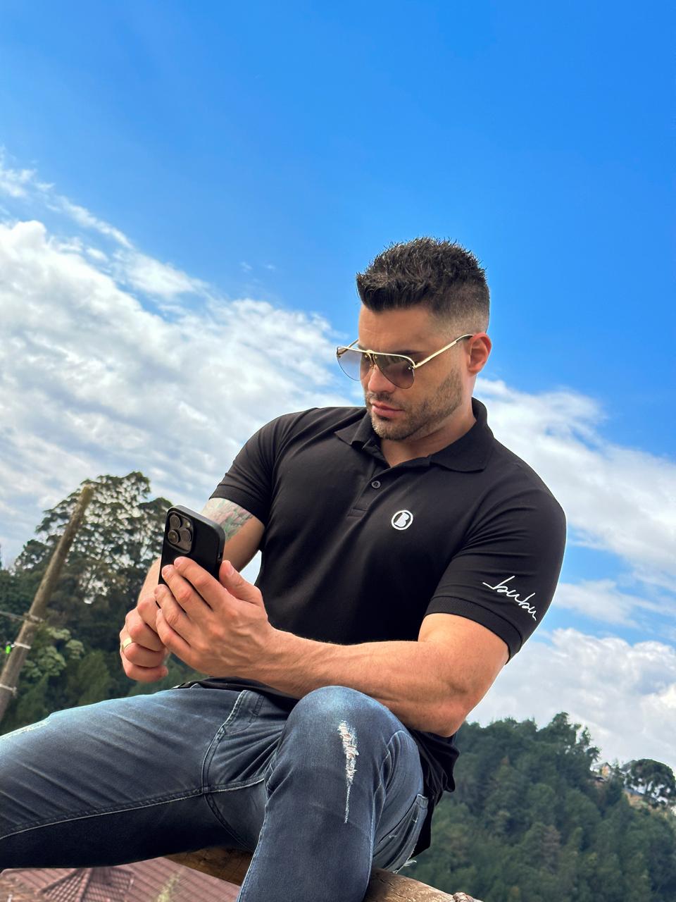 MYBUBU CAMISA GOLA POLO MASCULINA