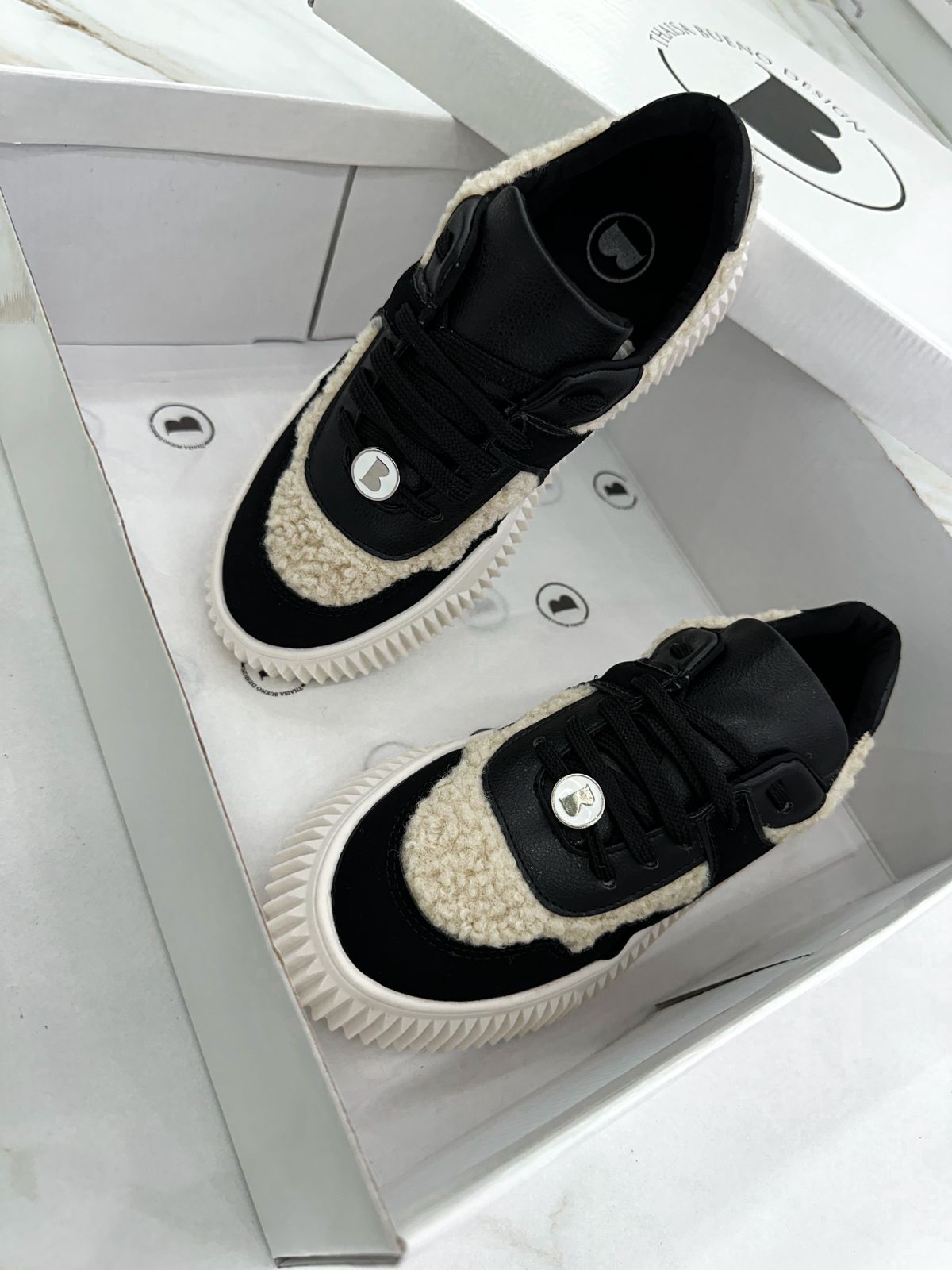 MYBUBU TNIS TEDDY BLACK