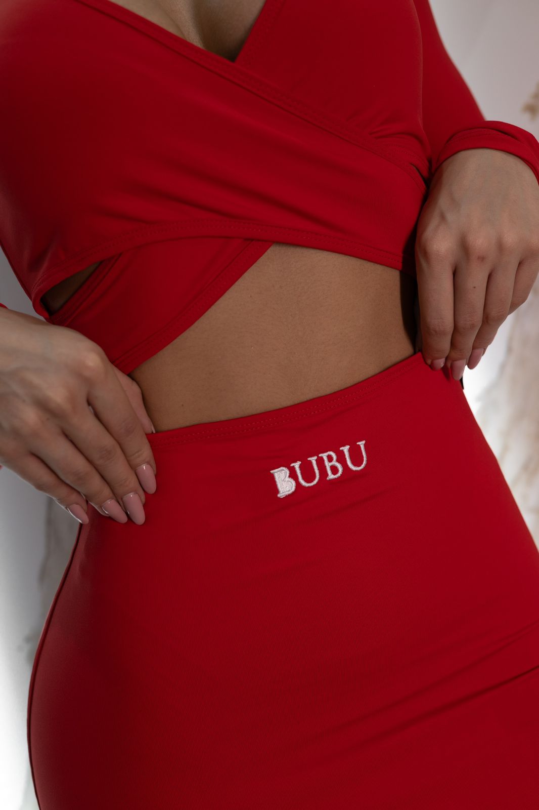 MYBUBU VESTIDO TRANSPASSADO