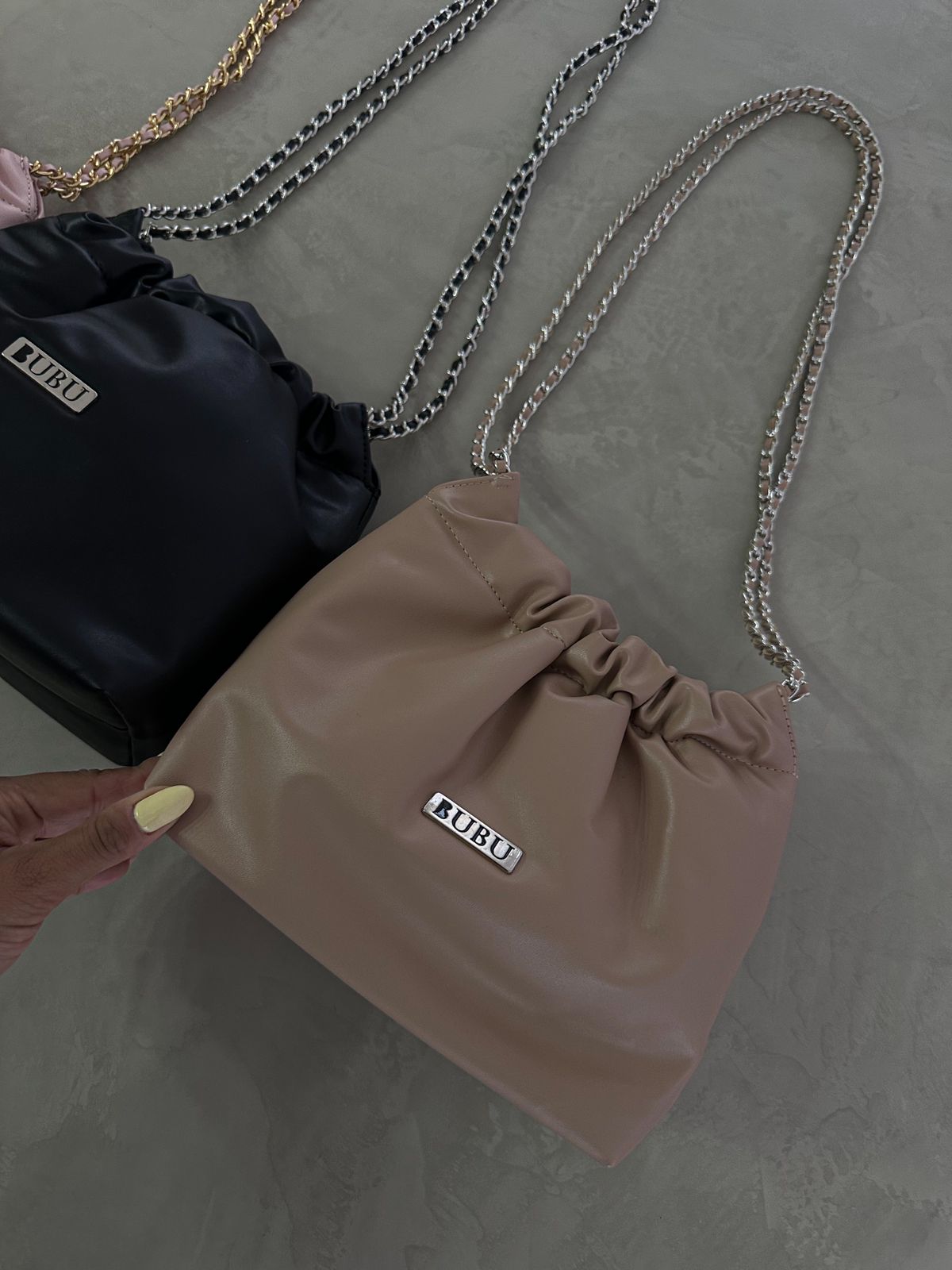 MYBUBU BOLSA ESTILO COM CORRENTE MEDIA 