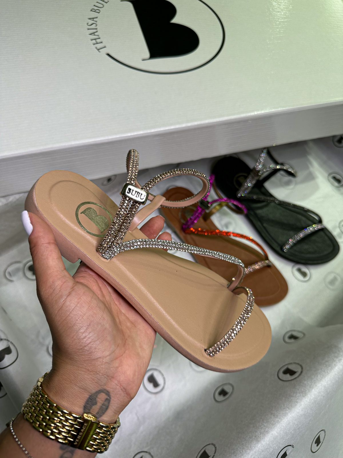 RASTEIRINHA GLITTER FLATS